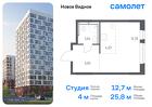 1-к квартира, 25 м², 2/12 эт.