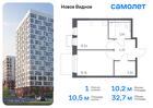 1-к квартира, 32 м², 5/12 эт.