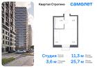 1-к квартира, 25 м², 14/24 эт.