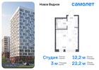 1-к квартира, 22 м², 3/10 эт.