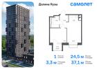 1-к квартира, 37 м², 5/25 эт.