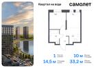 1-к квартира, 33 м², 7/7 эт.