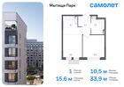 1-к квартира, 33 м², 10/10 эт.