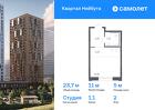 1-к квартира, 23 м², 2/26 эт.