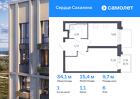 1-к квартира, 34 м², 6/17 эт.
