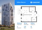 1-к квартира, 30 м², 6/12 эт.