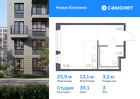 1-к квартира, 25 м², 3/11 эт.