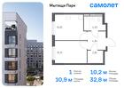 1-к квартира, 32 м², 17/17 эт.
