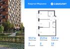 2-к квартира, 53 м², 13/17 эт.