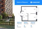 1-к квартира, 32 м², 5/17 эт.
