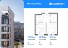 1-к квартира, 35 м², 5/10 эт.