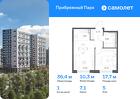 1-к квартира, 36 м², 5/12 эт.