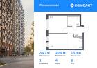 1-к квартира, 34 м², 2/5 эт.