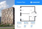 1-к квартира, 37 м², 12/12 эт.