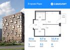 1-к квартира, 33 м², 8/12 эт.