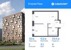 1-к квартира, 31 м², 4/12 эт.