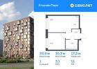 1-к квартира, 35 м², 11/12 эт.