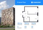 1-к квартира, 35 м², 11/12 эт.