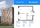 1-к квартира, 31 м², 9/12 эт.