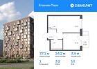1-к квартира, 37 м², 10/12 эт.