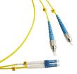 Fc-d2-9-fc/ur-lc/ur-h-2m-lszh-yl патч-корд волоконно-оптический fc/upc
