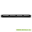 Патч-панель 19″ 24хrj-45, utp cat.5e 1u (10-0403) патч-панель