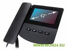 Qm-433c_exel (черный) монитор домофона цветной