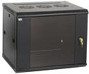 Lwr5-12u64-gf (черный) шкаф телекоммуникационный 19″, дверь стекло