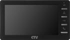 Ctv-m1701md b (чёрный) монитор домофона цветной