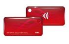 Rfid-брелок isbc em-marine + mifare classic 1k (красный) комбинированн