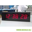 С высотой знака 100 мм цпв.6.100 цифровые часы