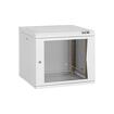 Twc-096050-g-w-gy настенный шкаф 19″, 9u, стеклянная дверь, цельносвар