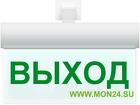 Молния-220 рип ultra «выход», универсальное крепление оповещатель охра