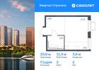 1-к квартира, 25 м², 2/24 эт.
