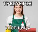 Требуется уборщица в БЦ (подоработка/вечер)