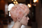 Goldwell элюмирование коротких волос