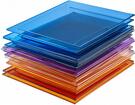 Монолитный поликарбонат 1 мм, 1250x2050 Оптимальный, цветной