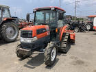 Минитрактор Kubota KinGwel KL25 колесно-гусеничный кабина фреза 373 мч