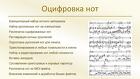 Оцифровка нот. Транспонирование. Реставрация