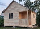 Щитовой дачный домик
