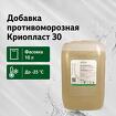 Противоморозная добавка антифриз КРИОПЛАСТ 30