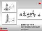 Винты для самонарезающие шлиц крест титановые ЧЛХ