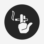 Курилка телеграм. Курение иконка. Пиктограмма место для курения. Курилка значок. Место для курения вектор.